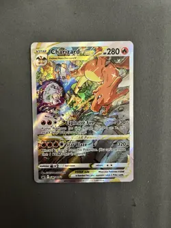Pokemon TCG 2022 Sword & Shield Black Star Promo Charizard VSTAR #SWSH262 - Image 1
