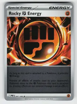 Rocky Fighting Energy 087/088 Perfect Order R Reverse Holo NM/M Pokemon - Image 1