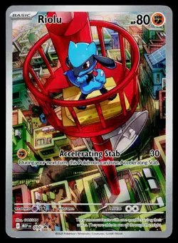 Riolu 010 Holofoil ME: Mega Evolution Promo Lightly Played - Image 1