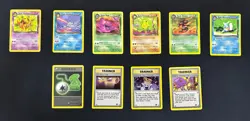 Vintage Pokemon Team Rocket Card LOT Uncommon Cards NM/LP - Image 1