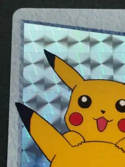 Pokemon Carddass Pikachu NO.3 Anime collection Pokemon TCG Japan 1998 Holo Rare - Image 2