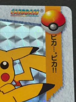 Pokemon Carddass Pikachu NO.3 Anime collection Pokemon TCG Japan 1998 Holo Rare - Image 3