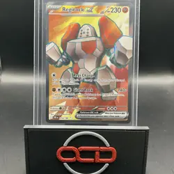 Pokemon Regirock ex 214/182 Sv10: Destined Rivals Ultra Rare Holo English - Image 1