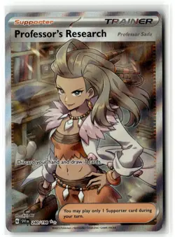 Professor's Research (Professor Sada) 240/198 Scarlet & Violet Pokemon NM - Image 1