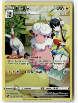 Flaaffy TG03/TG30 Holo Silver Tempest Trainer Gallery Pokemon NM - Image 1