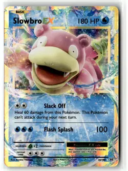 Slowbro EX 26/108 Holo EX Rare Evolutions Pokemon Near Mint - Image 1