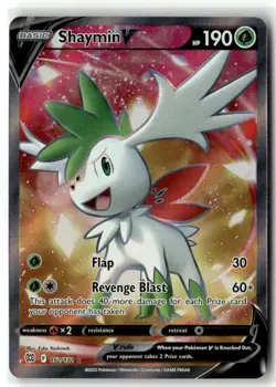 Shaymin V 152/172 Ultra Rare Brilliant Stars Pokemon Near Mint - Image 1