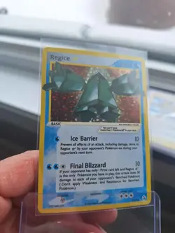 Regice GOLD STAR Fan Art, DIY Custom Card, For Display Only - Image 2