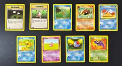 Vintage Pokemon Fossil 1st Edition card LOT Common Cards NM/LP - Image 1