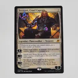 Mtg Tezzeret Cruel Captain Edge of Eternities Regular Card Magic NM Planeswalker - Image 1