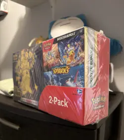 Pokemon Surging Sparks Booster Elite Trainer Box 2-pack- Rare Sealed - Image 2
