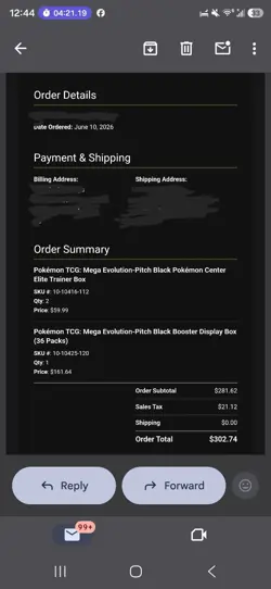 PREORDER Pokemon Center Pitch Black Elite Trainer Box - Image 2