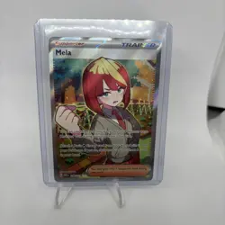 Pokemon Mela Holo Ultra Rare SV: Prismatic Evolutions 140/131 NM - Image 1