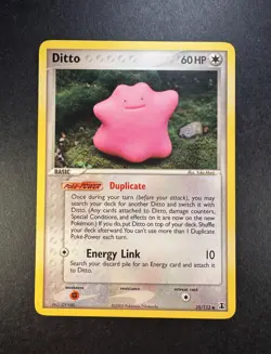 2005 Pokemon Ditto EX Delta Species 35/113 Non-holo Regular - Image 1