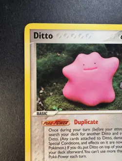 2005 Pokemon Ditto EX Delta Species 35/113 Non-holo Regular - Image 2