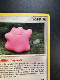 2005 Pokemon Ditto EX Delta Species 35/113 Non-holo Regular - Image 3
