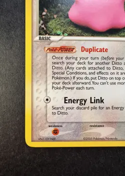 2005 Pokemon Ditto EX Delta Species 35/113 Non-holo Regular - Image 4
