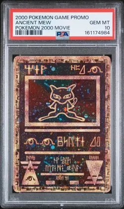 2000 POKEMON GAME MOVIE POKEMON 2000 MOVIE ANCIENT MEW PSA 10 - Image 1