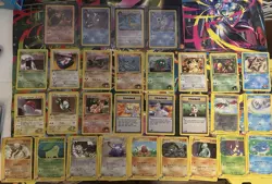 Vintage Pokemon Card Lot - Image 1
