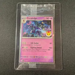 Ceruledge SEALED Pokemon Day 2024 Cosmos Holo 040/091 Promo Holo NM - Image 1
