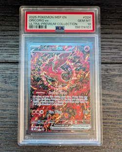 Pokemon Company Oricorio ex 024/UU Me: Mega Evolution Promo Holo PSA 10 EN - Image 1