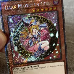 Yugioh! Dark Magician Girl (3rd Art) - RA04-EN107 - Platinum Secret Rare - 1st E - Image 1