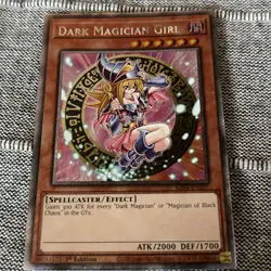 Yugioh! Dark Magician Girl (3rd Art) - RA04-EN107 - Platinum Secret Rare - 1st E - Image 2