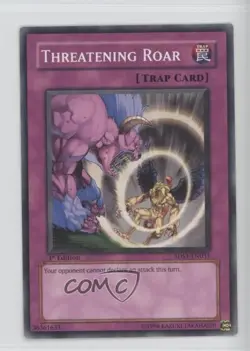 Threatening Roar 1st Ed. YuGiOh 5D's Starter Deck #5DS1-EN031 2008 - Image 1