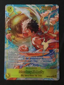 One Piece TCG Adventure on Kami's Island #OP15-119 Monkey.D.Luffy (Alt Art) - Image 1
