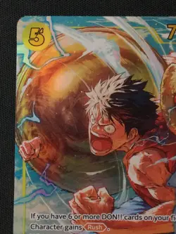 One Piece TCG Adventure on Kami's Island #OP15-119 Monkey.D.Luffy (Alt Art) - Image 3