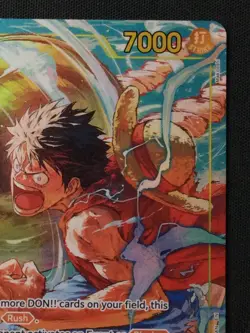 One Piece TCG Adventure on Kami's Island #OP15-119 Monkey.D.Luffy (Alt Art) - Image 4