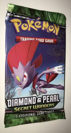 Pokemon Diamond & Pearl Secret Wonders Booster Pack - 10 cards - Image 1