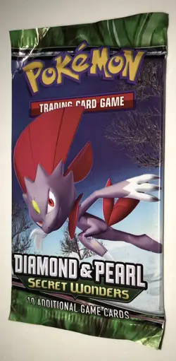 Pokemon Diamond & Pearl Secret Wonders Booster Pack - 10 cards - Image 2