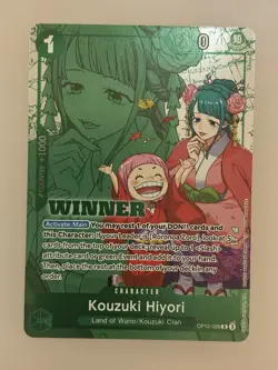 Kouzuki Hiyori (Winner Pack 2026 Vol. 1) - One Piece Promotion Cards - Image 1