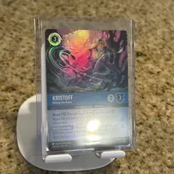 Lorcana Kristoff Mining the Ruins EPIC FOIL Whispers in the Well NM 218/204 - Image 2