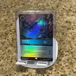 Lorcana Kristoff Mining the Ruins EPIC FOIL Whispers in the Well NM 218/204 - Image 4