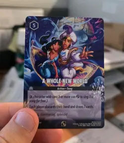 A Whole New World Lorcana Non Foil Promo 10/C1 - NM - Image 1
