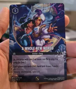 A Whole New World Lorcana Non Foil Promo 10/C1 - NM - Image 2