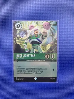 Buzz Lightyear - Space Ranger (Epic) Near Mint 211/204 Wilds Unknown Raised Foil - Image 1