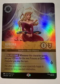 Aurora Holding Court Epic 206/204 Lorcana Fabled NM - Image 1