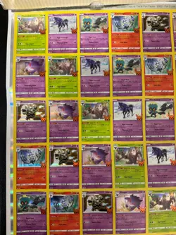 Pokemon Card Uncut Foil Sheet 2023 Halloween Trick or Trade Fun Packs - READ !! - Image 2