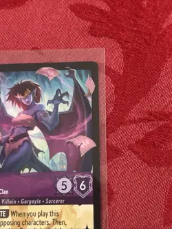 Lorcana Whispers - Demona-Scourge of the Wyvern Clan - 55/204 - Legendary - Image 2