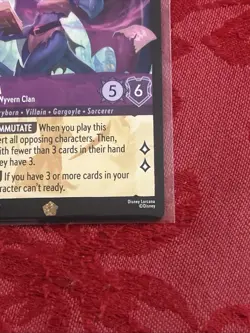 Lorcana Whispers - Demona-Scourge of the Wyvern Clan - 55/204 - Legendary - Image 5
