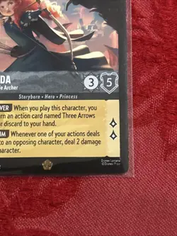 Lorcana Wilds Unknown - Merida - Formidable Archer - 191/204 - Legendary - Image 5