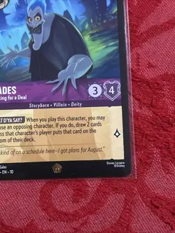 Lorcana Whispers in the Well -Hades - Looking for a Deal - Legendary 56/204 - Image 5