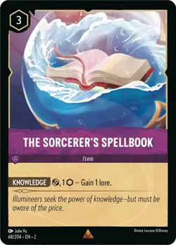 The Sorcerer's Spellbook-Rare - Cold Foil - 68/204 - Rise of the Floodborn - NM - Image 1