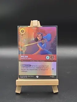 Mulan - Standing Her Ground (Epic) 215/204 Whispers in the Well Holo - Image 1
