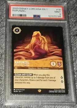 Rapunzel - Gifted with Healing 18/204 The First Chapter Regular PSA 9 - Image 1