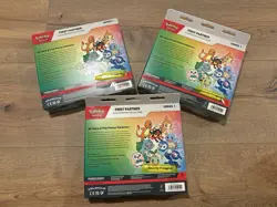 Pokemon TCG First Partner Illustration Collection Series 1 x 3 boxes - Image 2