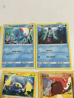 Damaged Pokemon Card Lot Mostly Vintage - Image 4